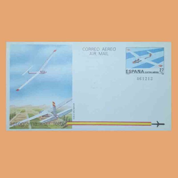 Aerogramas 209 y 210 Aerograma 1985