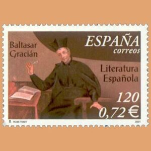 Edifil 3808. Literatura española. 120 ptas. **2001