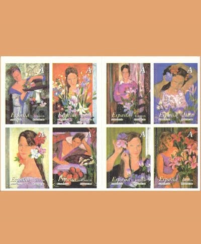 Edifil 4003/10. Carné La Mujer y las Flores. **2003
