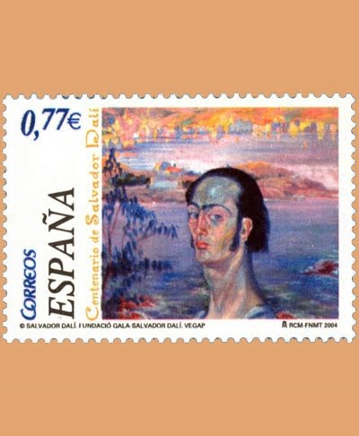 Edifil 4081. Centenario del Nacimiento de Dalí. 0,77€. **2004