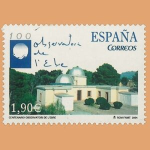 Edifil 4126. I Centenario del Observatorio del Ebro. 1,90€. **2004