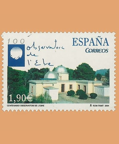 Edifil 4126. I Centenario del Observatorio del Ebro. 1,90€. **2004