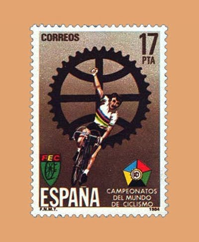 Edifil 2772. Campeonato del Mundo de Ciclismo. **1984