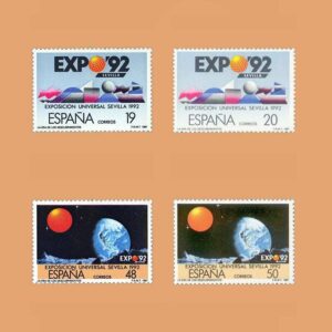 Edifil 2875/6A Serie Expo'92. Exposición Universal de Sevilla **1987