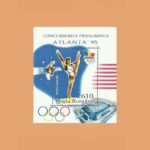 Rumanía BF240A. Hoja Pre Olímpico de Atlanta **1995