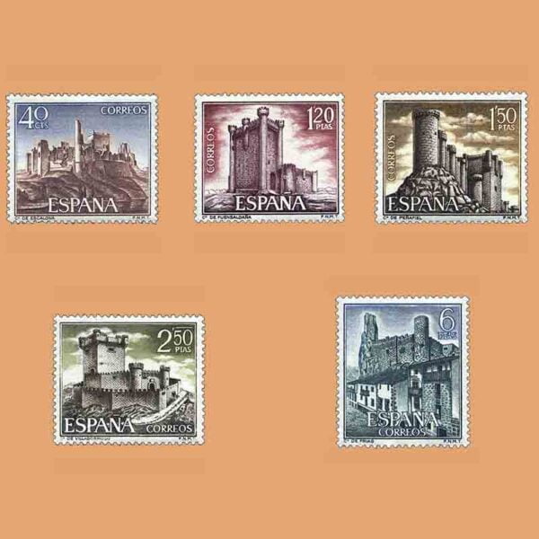 Edifil 1880/4. Serie Castillos de España. **1968