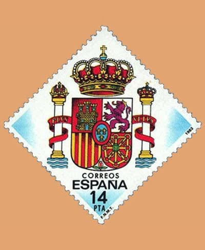 Edifil 2685. Escudo de España. Sello 14 pts. **1983