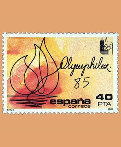 Edifil 2781. Exposición Filatélica Olymphilex. **1985