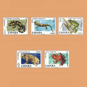 Edifil 2272/6. Serie Fauna Hispánica. **1975