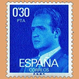 Edifil 2388. Juan Carlos I. Sello 0'30 pts. **1977