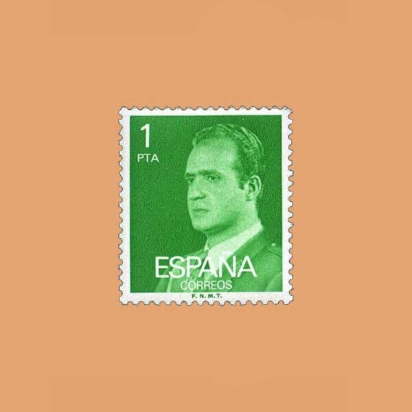 Edifil 2390. Juan Carlos I. 1 pts. **1977