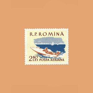 Rumanía PA103. Fuera Borda. 2'80 Lei **1959