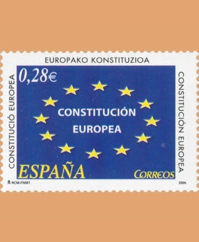 Edifil 4141. Constitución Europea. 0'28€ 2005
