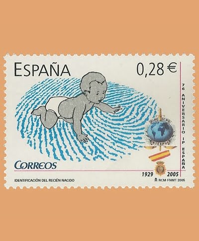 Edifil 4173. Identificación del Recien Nacido. 0'28€. 2005