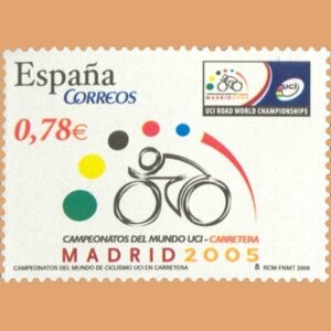 Edifil 4184. Campeonato de Ciclismo. 0'78€. 2005