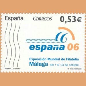 Edifil 4185. Exposición Mundial de Filatelia. 0'53€. 2005