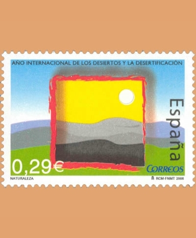 Edifil 4222. Año Internacional de los Desiertos. 0'29€. **2006