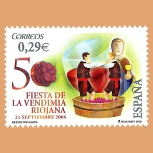 Edifil 4265. Vendimia Riojana. 0'29 € **2006