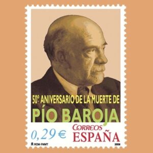 Edifil 4285. Aniversario Pio Baroja. 0'29€ **2006