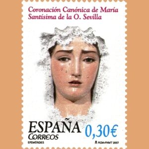 Edifil 4342. María Santísima de la O. 0'30€ **2007