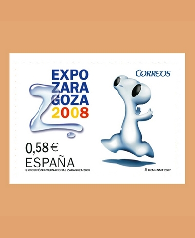 Edifil 4344. Exposición Internacional Expo Zaragoza. 0'58€ **2007
