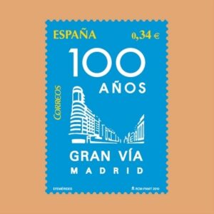 Edifil 4559. Gran Vía de Madrid. 0'34€ **2010