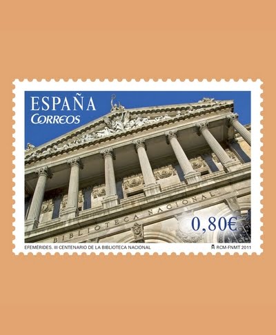 Edifil 4677. Biblioteca Nacional. 0'80€ **2011