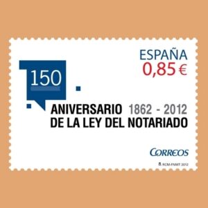 Edifil 4724. Ley del Notariado. 0'85€ **2012