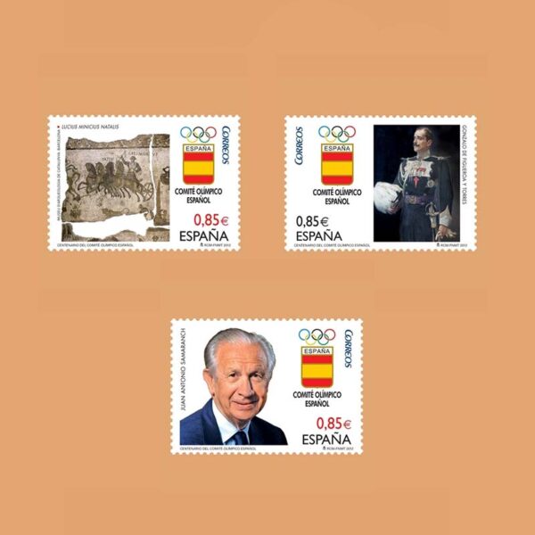 Edifil 4731/3. Serie Comité Olímpico Español. 3 valores **2012