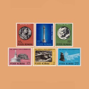RO 2901/6. Serie Protección de los Monumentos. 6 valores **1975