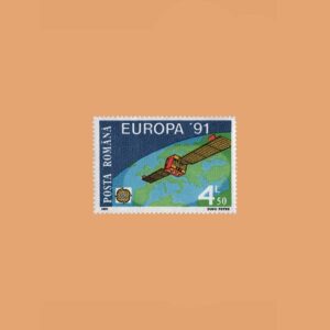 RO 3932. Europa C.E.P.T. 4'50 Lei **1991