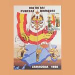 TE121. 2617. Día de las Fuerzas Armadas. Mayo 1982, Zaragoza