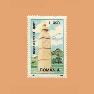 RO 4407. Monumento en Rusca Montană, Banat. 950 Lei **1997