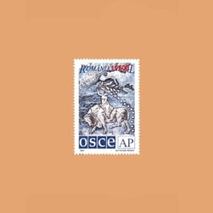 RO 4684. 10 aniversario de la OSCE. 11.500 Lei **2001