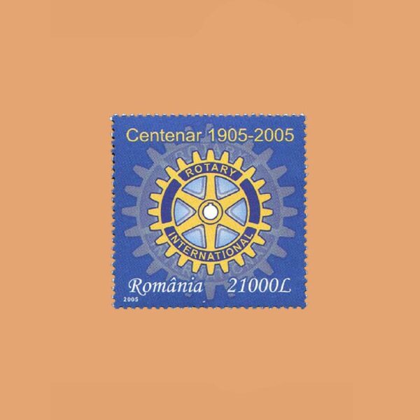 RO 4944. Centenario del Rotary Club. 21.000 Lei **2005