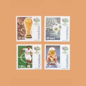 RO 5111/4. Seria Mundial de Fútbol, Alemania. 4 valores **2006
