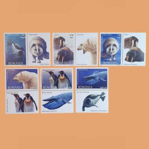 RO 5265/70. Serie Fauna Polar. 6 valores **2007