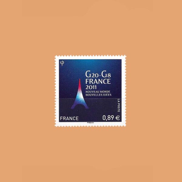FR A598. Presidencia francesa en 2011 G20-G8. 0'89€ **2011