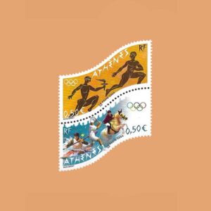 FR 3686/7. Serie Juegos Olímpicos de Atenas. 2 valores. **2004