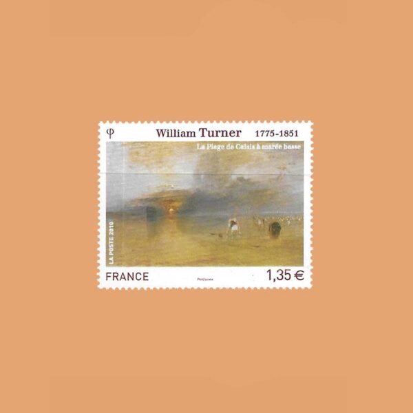 FR A402. Arte. William Turner, pintor británico. 1'35€ **2010