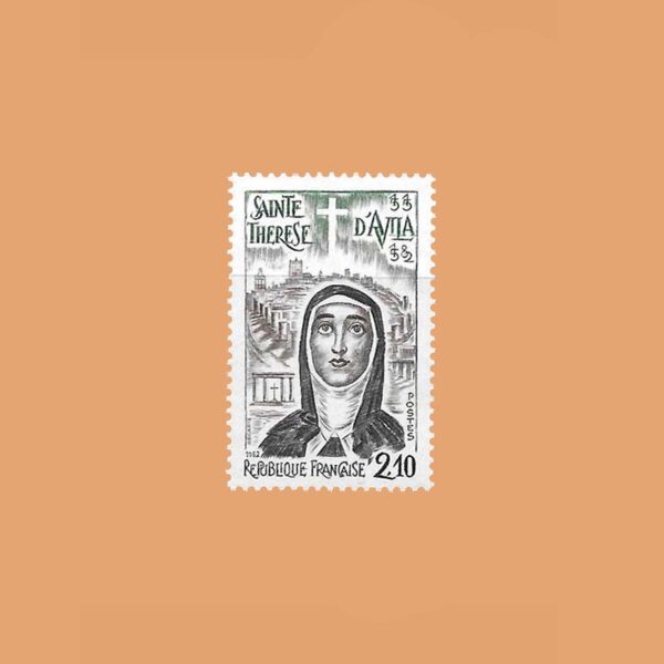 FR 2249. IV Centenario de la muerte de Santa Teresa de Ávila. 2'10F. **1982