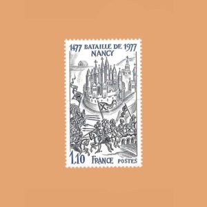 FR 1943. V Centenario de la Batalla de Nancy. 1'10F **1977