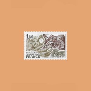 FR 1952. Trabajadores de Francia. 1'40F **1977
