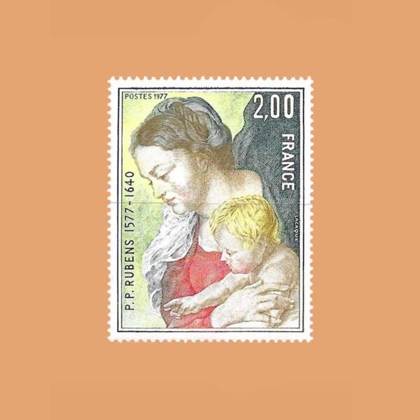 FR 1958. 400° Aniversario del nacimiento de P.P. Rubens. 2F. **1977